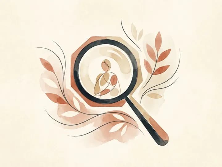 Abstract illustration of quick screening and clarity