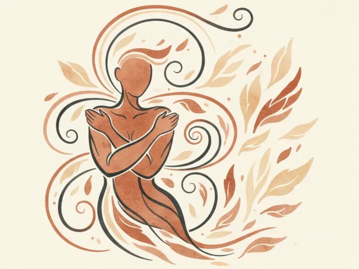 Abstract illustration of resistance and inner tension