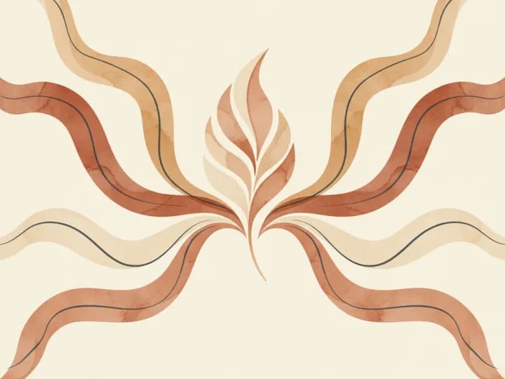 Abstract illustration of sensory experience across modalities