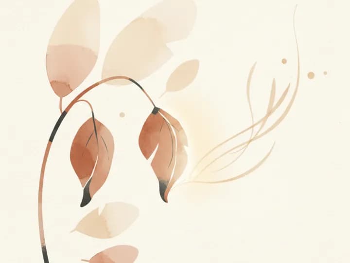 Abstract illustration of depression and low mood